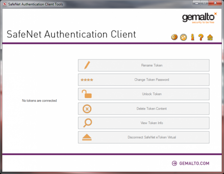  SafeNet Authentication Client  1 ročná podpora (SAC)
